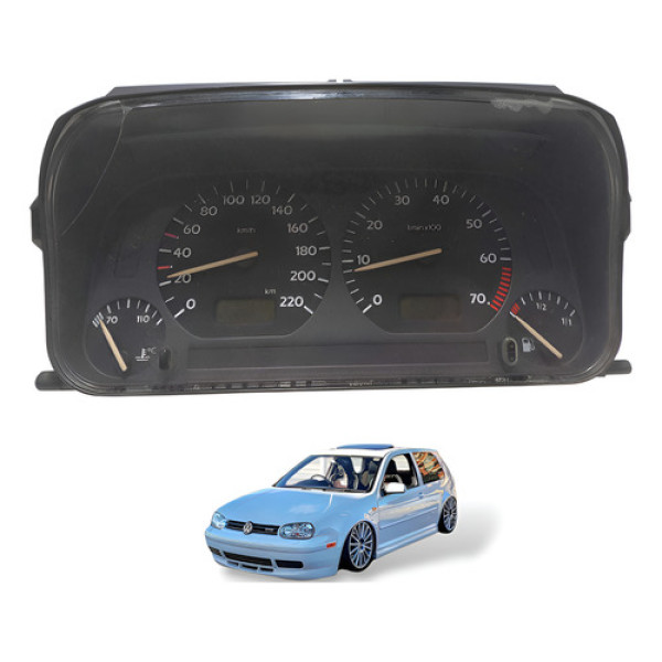 Painel De Instrumentos Rpm Golf Mk3 1994 À 2000 Usado Preto