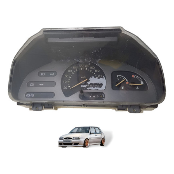 Painel Instrumento Ford Fiesta Espanhol 1995 Á 1998  Preto