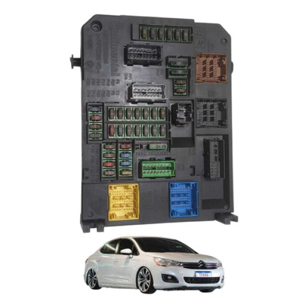 Caixa De Fusível Bsi Citroën C4 Louge 2014 Ate 2019 Usado