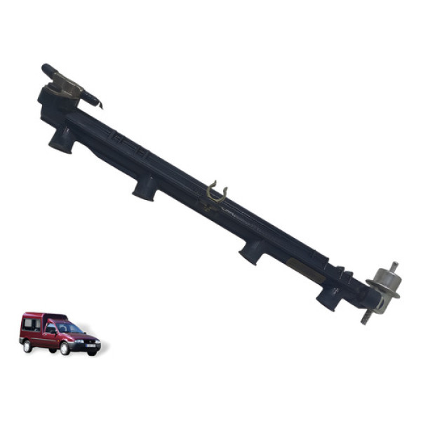 Flauta Bico Injetor Ford Ka Fiesta Courier 1.0 1.3 1997 1998