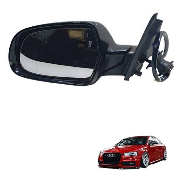 Retrovissor Lado Esquerdo Audi A4 2.0 2008 Á 2012 Usado