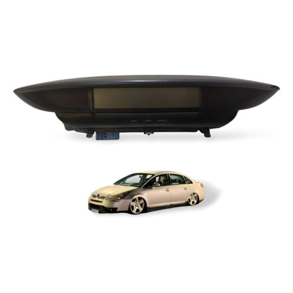 Painel De Instrumentos Digital C4 Pallas 2004 À 2014 Usado Preto