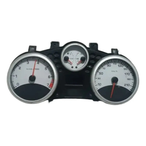 Painel Instrumento Velocimetro Peugeot 207 2009 2012 Branco