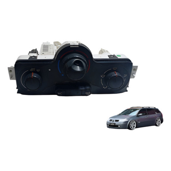 Botão Comando De Ar Magane Grand Tour 2006 À 2012 Usado Preto