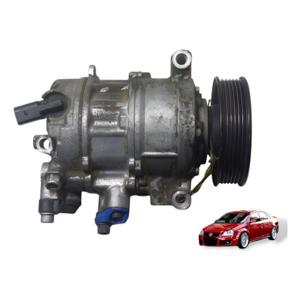 Compressor Ar Condicionado Vw Jetta 2.0 2006 Á 2010 