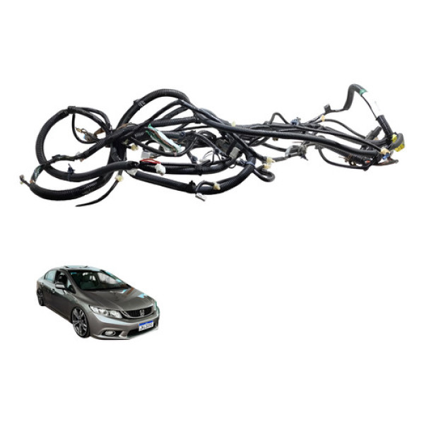 Chicote Traseiro Honda New Civic G9 2.0 2012 À 2016 Usado