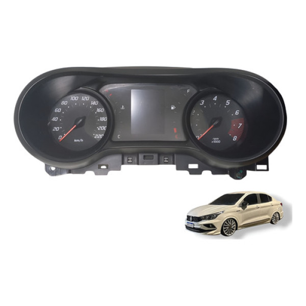 Painel De Instrumnetos Fiat Coronos Argo 2018 Á 2021 Usado Preto