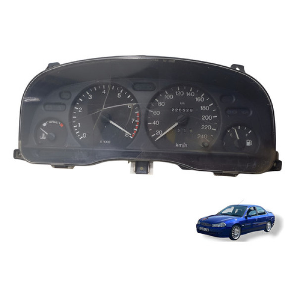 Painel Instrumento Ford Mondeo 1993 Á 1999 Com Detalhe Preto