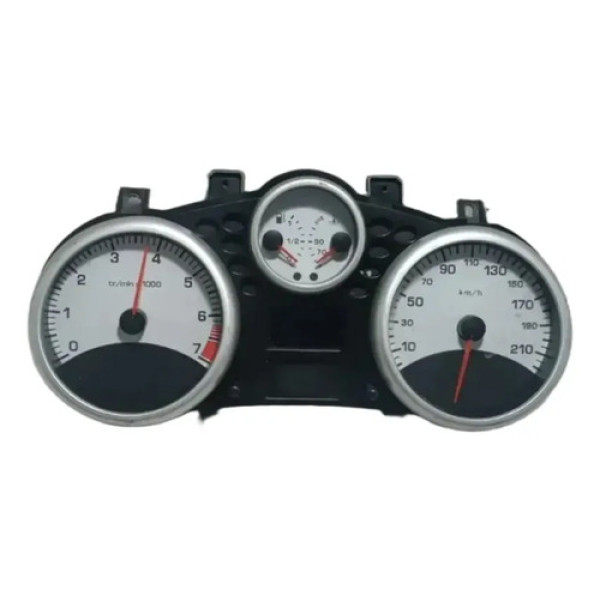 Painel Instrumento Velocimetro Peugeot 207 2009 2012 Branco Branco