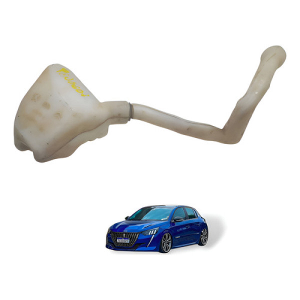 Reservarório Água Limpador Parabrisa Peugeot 208 2017 Usado - Branco