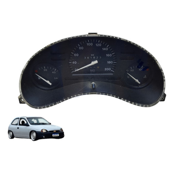 Painel De Instrumentos S/ Rpm Gm Corsa 1995 À 2002 Usado Preto