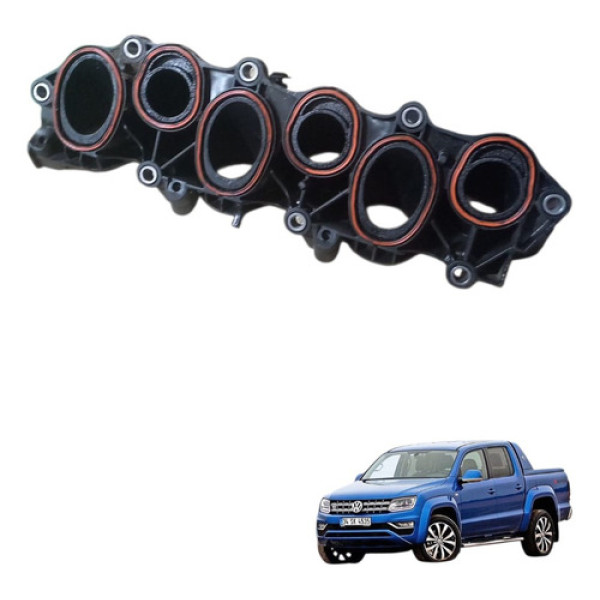 Coletor Admissão Amarok Q7 3.0 V6 2018 2019 2020 2023