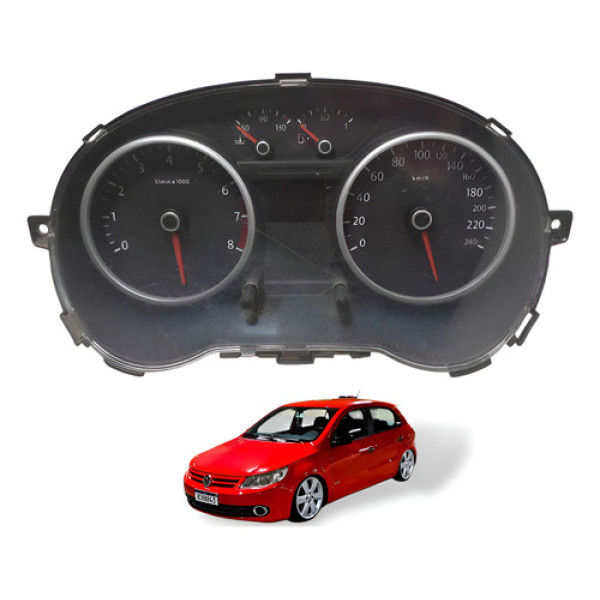 Painel De Instrumentos Vw Gol Saveiro G5 2010 Á 2016 Usado Preto