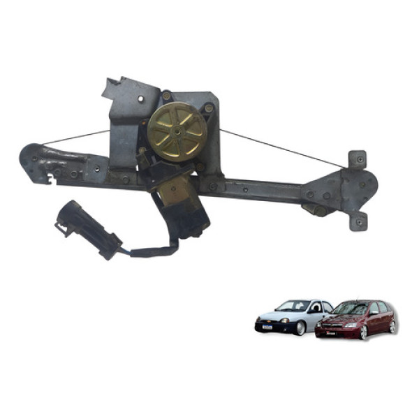 Maquina De Vidro Elétrica Tras. Direito Corsa 1996 Á 2009