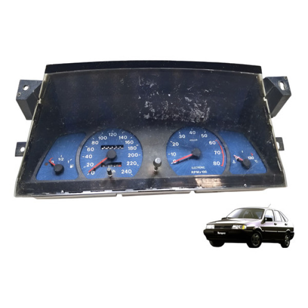 Painel De Instrumentos Com Rpm Fiat Tempra 1991 À 1999 Usado Preto