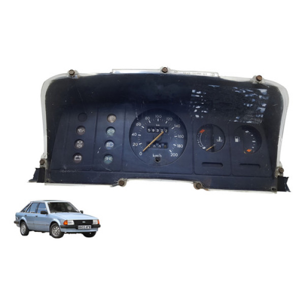 Painel De Instrumentos Ford Ecort Xr3 1984 Á 1996 Usado Preto