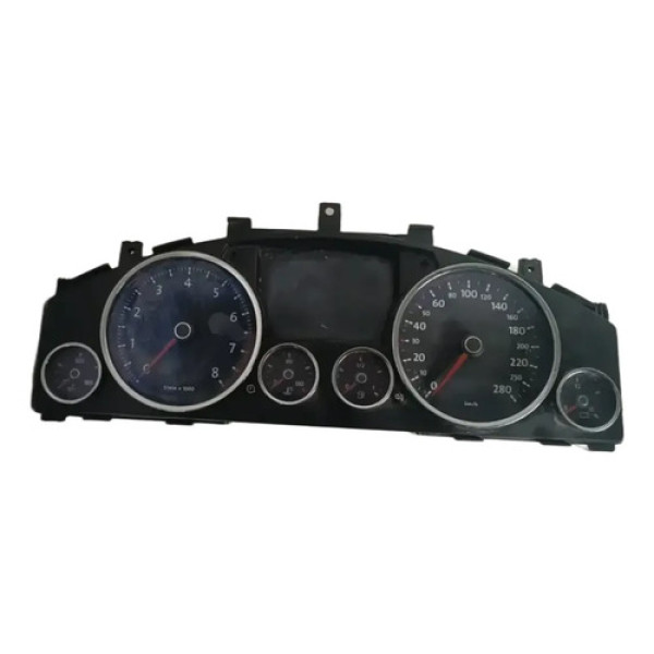 Painel Instrumento Velocímetro Vw Touareg 2005 2015 Preto