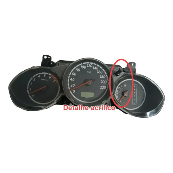 Painel Instrumento Velocimetro Rpm Honda Fit 2005 2007 Preto
