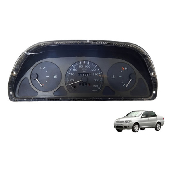 Painel De Instrumentos Uno Palio Siena 1997 À 1999 Usado Preto