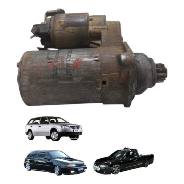 Motor De Arranque Vw Gol/parati/saveiro 1999 Ate 2014 Usado