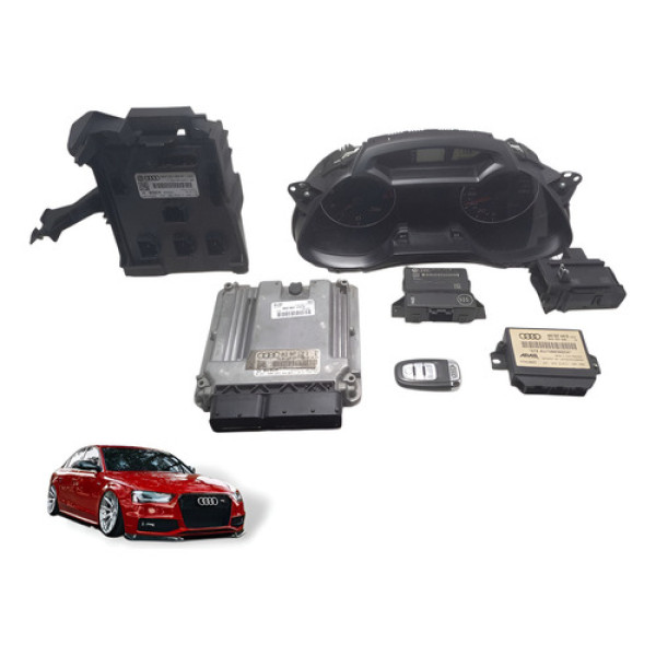 Kit Code Modulos E Painel Audi A4 2.0 2008 À 2014 Usado