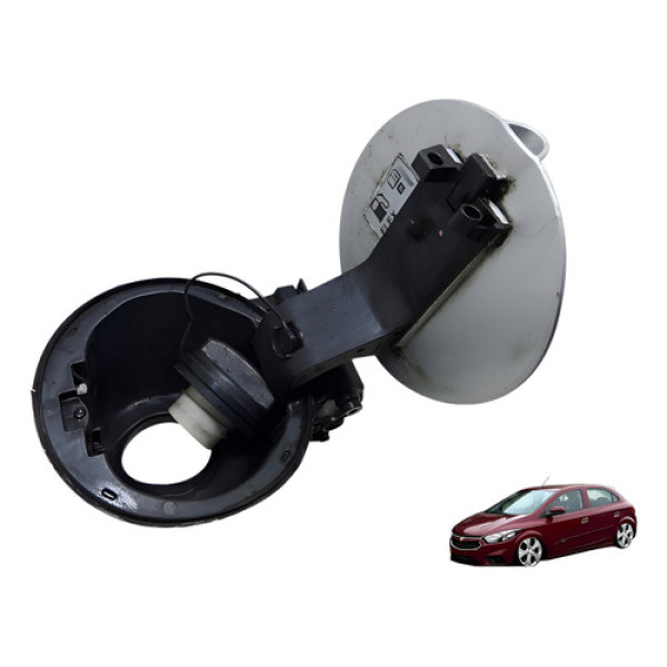 Tampa Portinhola Tanque Combustível Onix 2015 Á 2017 Usado Cinza 2013