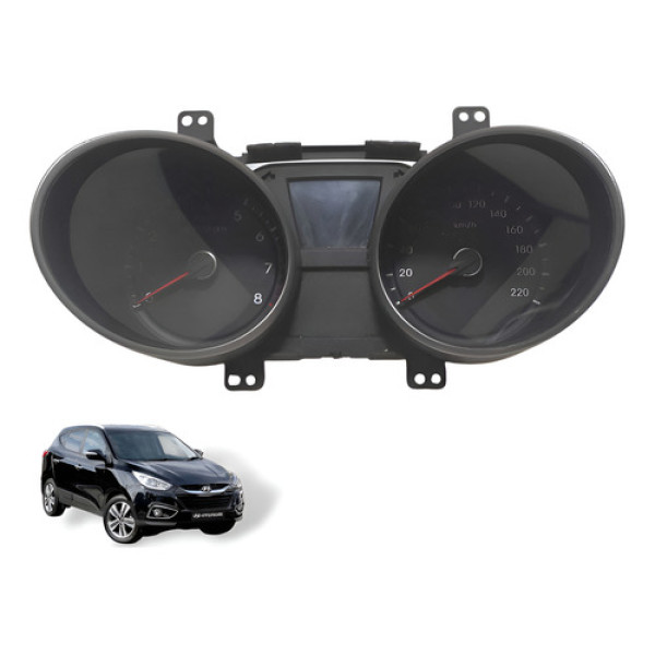 Painel De Instumentos Com Rpm Hyundai Ix35 2017 À 2020 Usado Preto