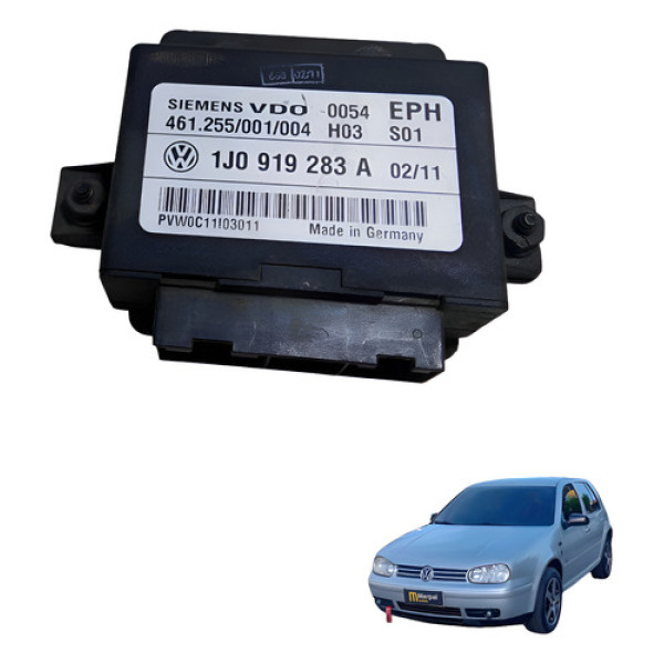 Modulo Sensor Estacionamento Traseiro Golf 2007 À 2013 Usado Preto
