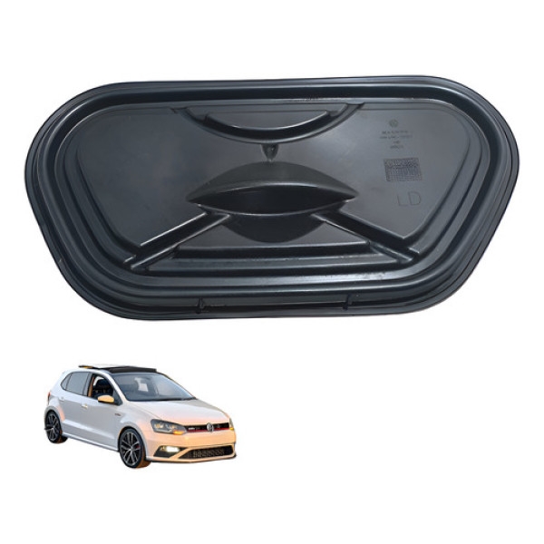 Acabamento Interno Traseira Ld Direito Vw Polo 2021 Usado Preto