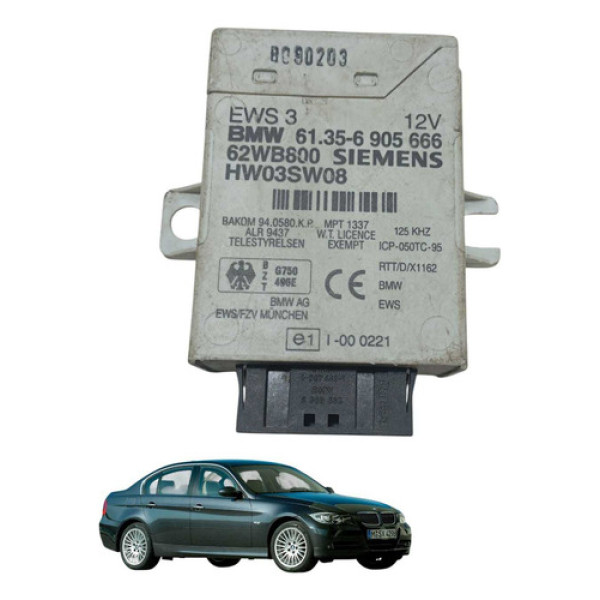  Módulo Imobilizador Bmw 330 - 2004 2008 Usado 