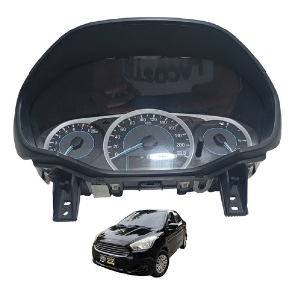 Painel De Instrumentos Com Rpm Ford Ka 2014 À 2019 Usado  Preto
