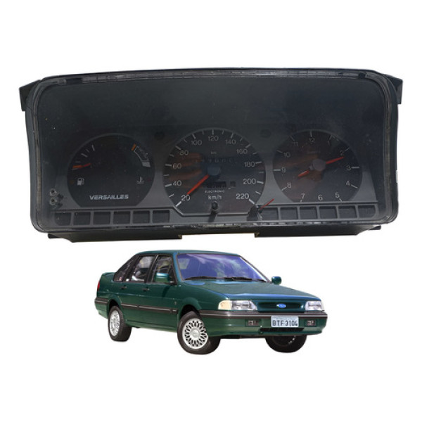Painel De Instrumento Ford Versailles 1994 À 1997 C/defeito Preto