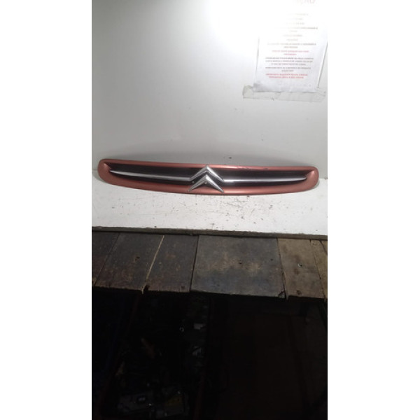 Grade Dianteira Parachoque Xsara Picasso 2001 A 2008 Preto