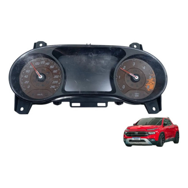 Painel Instrumentos Rpm Fiat Toro 2015 2016 2017 2018 2019 Preto