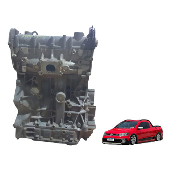 Motor Parcial Polo Fox Saveiro Gol 1.6 16v Msi Flex 
