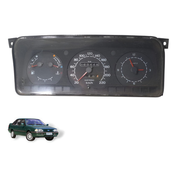 Painel Instrumento Ford Versailles 1993 Á 1998  Preto