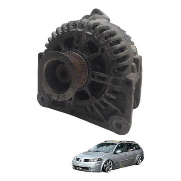 Alternador Renault Megane 2.0 2007 À 2013 Usado C/ Defeito