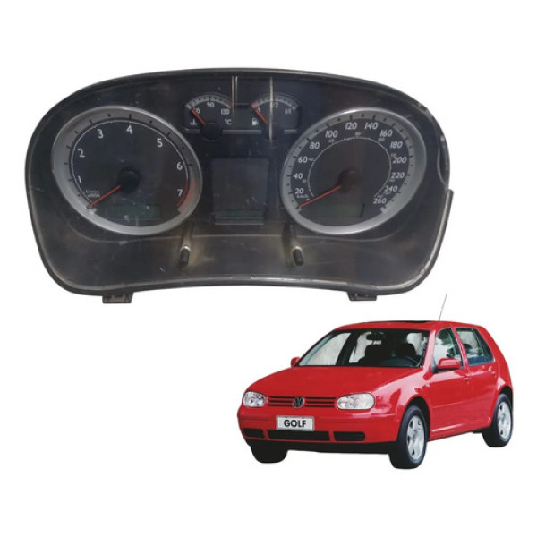 Painel Instrumentos Volkswagen Golf Mk4 1999 2006 C/detalhe