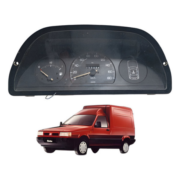 Painel De Instrumentos Rpm Uno Fiorino 1994 Até 2004 Usado  Preto
