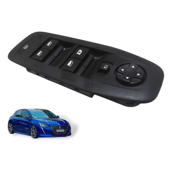 Botão De Comandos Dianteiro Esquerdo Peugeot 208 Usado