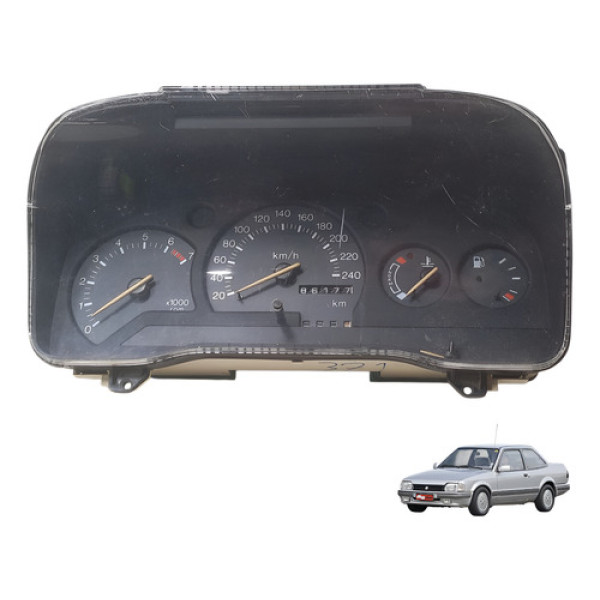 Painel De Instrumentos Ford Escort 1990 Á 1996 C/deatalhe Preto