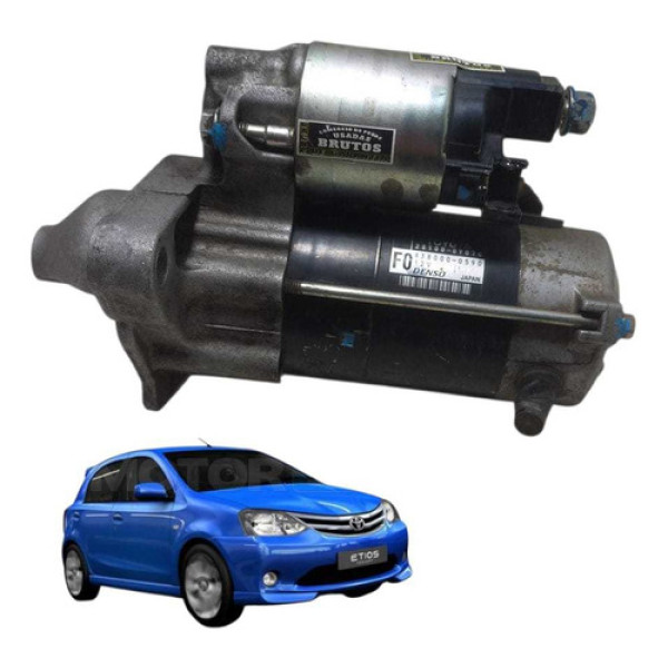 Motor De Partida Toyota Etios 1.3 1.5 2009 Ate 2013 Usado