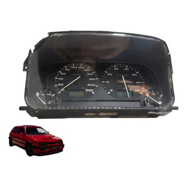 Painel De Instrumentos Rpm Polo Golf Mk3 1991 Á 1999 Usado Preto
