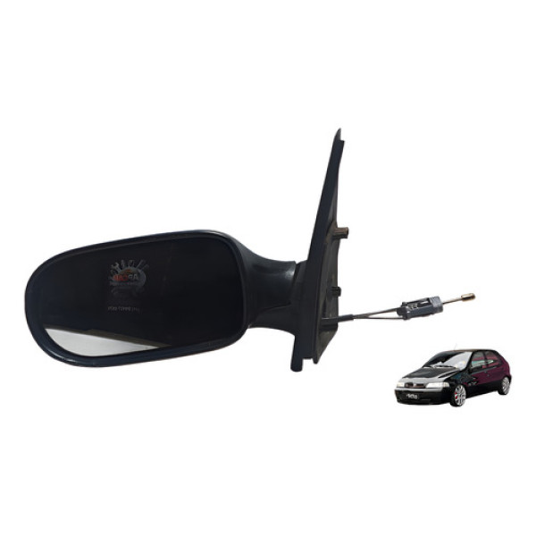 Retrovisor Ld Esquerdo Manual Palio Strada 2004 Á 2011