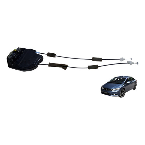 Fechadura Elétrica Diantera Esquerda Civic 2012 À 2016 Usado