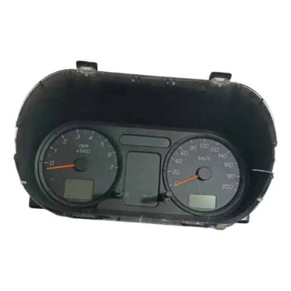 Painel Instrumento Velocimetro Ford Fiesta 2003 2007 Preto Preto