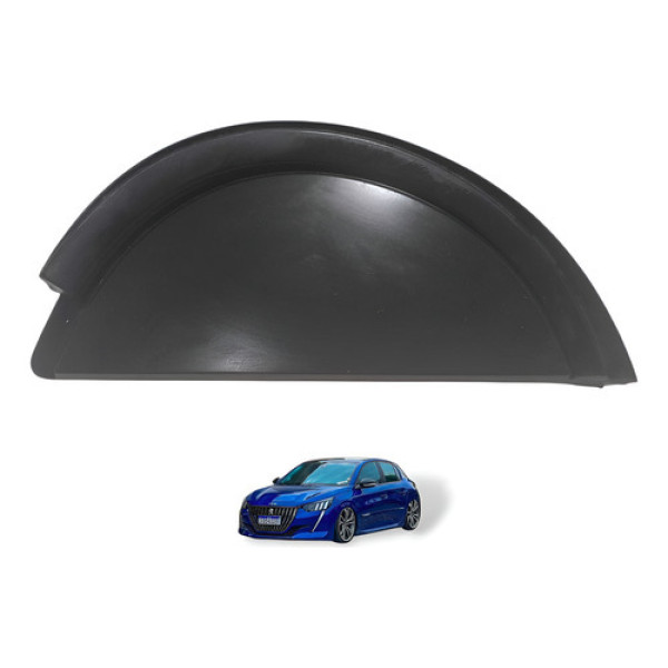Moldura Coluna Traseira Direita Peugeot 208 2013 2018 Usado Preto