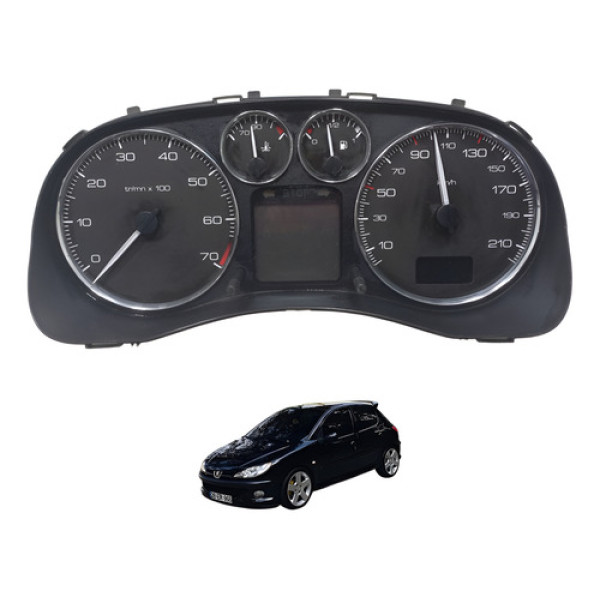 Painel De Intrumentos Peugeot 307 2007 À 2012 C/detalhe Preto