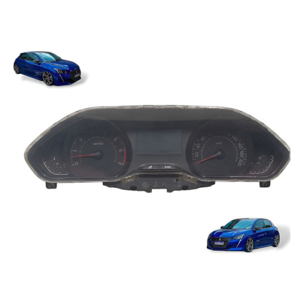 Páinel Instrumento Peugeot 208 2013 Á 2018  - Preto