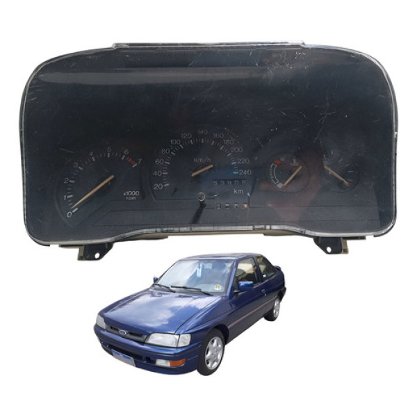 Painel De Instrumentos Rpm Escort Xr3 1992 À 1996 C/defeito Preto